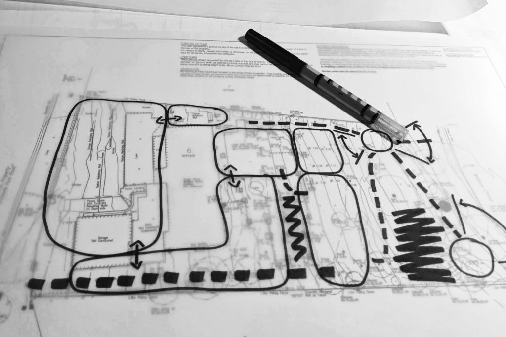 Landscape Sketch and Concept Design